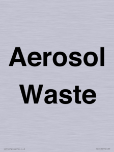 Aerosol Waste
